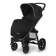 Carucior sport, Lionelo, Annet Tour, De la nastere, Cu capotina impermeabila, Cu filtru UPF 50+, Cu maner reglabil, Plasa de tantari, Suport biberon, Saculet pentru picioare, Pana la 22 kg, Cu certificare TUV, Negru