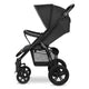 Carucior sport, Lionelo, Annet Tour, De la nastere, Cu capotina impermeabila, Cu filtru UPF 50+, Cu maner reglabil, Plasa de tantari, Suport biberon, Saculet pentru picioare, Pana la 22 kg, Cu certificare TUV, Negru