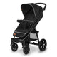 Carucior sport, Lionelo, Annet Tour, De la nastere, Cu capotina impermeabila, Cu filtru UPF 50+, Cu maner reglabil, Plasa de tantari, Suport biberon, Saculet pentru picioare, Pana la 22 kg, Cu certificare TUV, Negru