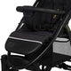 Carucior sport, Lionelo, Annet Tour Golden Moments, Editie Limitata, 0 luni+, Capotina impermeabila UPF 50+, Maner reglabil, Plasa de tantari, Suport biberon, Saculet pentru picioare, Pana la 22 kg, Certificare TUV, Negru