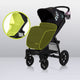 Carucior sport, Lionelo, Annet Tour Golden Moments, Editie Limitata, 0 luni+, Capotina impermeabila UPF 50+, Maner reglabil, Plasa de tantari, Suport biberon, Saculet pentru picioare, Pana la 22 kg, Certificare TUV, Negru