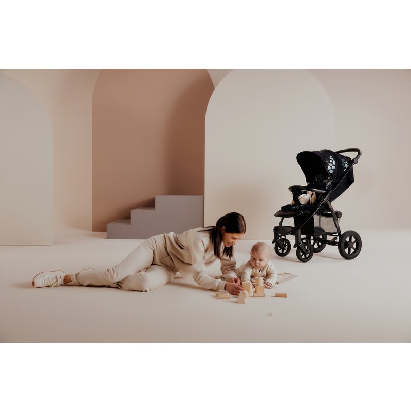 Carucior sport, Lionelo, Annet Tour Golden Moments, Editie Limitata, 0 luni+, Capotina impermeabila UPF 50+, Maner reglabil, Plasa de tantari, Suport biberon, Saculet pentru picioare, Pana la 22 kg, Certificare TUV, Negru - gogobaby.ro