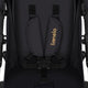 Carucior sport, Lionelo, Annet Tour Golden Moments, Editie Limitata, 0 luni+, Capotina impermeabila UPF 50+, Maner reglabil, Plasa de tantari, Suport biberon, Saculet pentru picioare, Pana la 22 kg, Certificare TUV, Negru