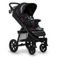 Carucior sport, Lionelo, Annet Tour Golden Moments, Editie Limitata, 0 luni+, Capotina impermeabila UPF 50+, Maner reglabil, Plasa de tantari, Suport biberon, Saculet pentru picioare, Pana la 22 kg, Certificare TUV, Negru