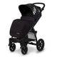 Carucior sport, Lionelo, Annet Tour Golden Moments, Editie Limitata, 0 luni+, Capotina impermeabila UPF 50+, Maner reglabil, Plasa de tantari, Suport biberon, Saculet pentru picioare, Pana la 22 kg, Certificare TUV, Negru