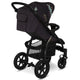 Carucior sport, Lionelo, Annet Tour Golden Moments, Editie Limitata, 0 luni+, Capotina impermeabila UPF 50+, Maner reglabil, Plasa de tantari, Suport biberon, Saculet pentru picioare, Pana la 22 kg, Certificare TUV, Negru