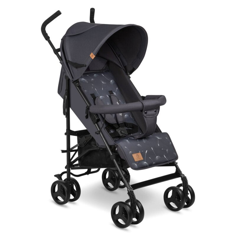 Carucior sport, Lionelo, Elia, Cu plasa de tantari, Conform cu standardul european de securitate EN1888-1, Gri inchis - gogobaby.ro