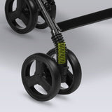 Carucior sport, Lionelo, Elia, Cu plasa de tantari, Suport de picioare reglabil, Spatar ajustabil in 4 pozitii, Capotina XXL, Pliere tip umbrela, Capacitate 15 kg, 6 luni+, EN 1888, Model papadie, Gri
