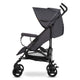 Carucior sport, Lionelo, Elia, Cu plasa de tantari, Suport de picioare reglabil, Spatar ajustabil in 4 pozitii, Capotina XXL, Pliere tip umbrela, Capacitate 15 kg, 6 luni+, EN 1888, Model papadie, Gri