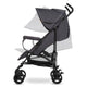 Carucior sport, Lionelo, Elia, Cu plasa de tantari, Conform cu standardul european de securitate EN1888-1, Gri inchis