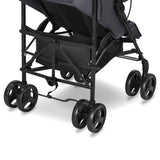 Carucior sport, Lionelo, Elia, Cu plasa de tantari, Suport de picioare reglabil, Spatar ajustabil in 4 pozitii, Capotina XXL, Pliere tip umbrela, Capacitate 15 kg, 6 luni+, EN 1888, Model papadie, Gri