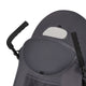 Carucior sport, Lionelo, Elia, Cu plasa de tantari, Suport de picioare reglabil, Spatar ajustabil in 4 pozitii, Capotina XXL, Pliere tip umbrela, Capacitate 15 kg, 6 luni+, EN 1888, Model papadie, Gri