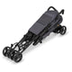 Carucior sport, Lionelo, Elia, Cu plasa de tantari, Suport de picioare reglabil, Spatar ajustabil in 4 pozitii, Capotina XXL, Pliere tip umbrela, Capacitate 15 kg, 6 luni+, EN 1888, Model papadie, Gri
