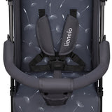Carucior sport, Lionelo, Elia, Cu plasa de tantari, Suport de picioare reglabil, Spatar ajustabil in 4 pozitii, Capotina XXL, Pliere tip umbrela, Capacitate 15 kg, 6 luni+, EN 1888, Model papadie, Gri