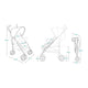 Carucior sport, Lionelo, Elia, Cu plasa de tantari, Conform cu standardul european de securitate EN1888-1, Gri inchis