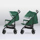Carucior sport, Lionelo, Elia, Cu plasa de tantari, Suport de picioare reglabil, Spatar ajustabil in 4 pozitii, Capotina XXL, Pliere tip umbrela, Capacitate 15 kg, 6 luni+, EN 1888, Verde