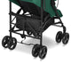 Carucior sport, Lionelo, Elia, Cu plasa de tantari, Suport de picioare reglabil, Spatar ajustabil in 4 pozitii, Capotina XXL, Pliere tip umbrela, Capacitate 15 kg, 6 luni+, EN 1888, Verde