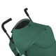 Carucior sport, Lionelo, Elia, Cu plasa de tantari, Suport de picioare reglabil, Spatar ajustabil in 4 pozitii, Capotina XXL, Pliere tip umbrela, Capacitate 15 kg, 6 luni+, EN 1888, Verde