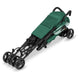 Carucior sport, Lionelo, Elia, Cu plasa de tantari, Suport de picioare reglabil, Spatar ajustabil in 4 pozitii, Capotina XXL, Pliere tip umbrela, Capacitate 15 kg, 6 luni+, EN 1888, Verde