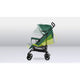 Carucior sport, Lionelo, Elia, Cu plasa de tantari, Suport de picioare reglabil, Spatar ajustabil in 4 pozitii, Capotina XXL, Pliere tip umbrela, Capacitate 15 kg, 6 luni+, EN 1888, Verde