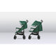 Carucior sport, Lionelo, Elia, Cu plasa de tantari, Suport de picioare reglabil, Spatar ajustabil in 4 pozitii, Capotina XXL, Pliere tip umbrela, Capacitate 15 kg, 6 luni+, EN 1888, Verde
