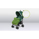Carucior sport, Lionelo, Elia, Cu plasa de tantari, Suport de picioare reglabil, Spatar ajustabil in 4 pozitii, Capotina XXL, Pliere tip umbrela, Capacitate 15 kg, 6 luni+, EN 1888, Verde