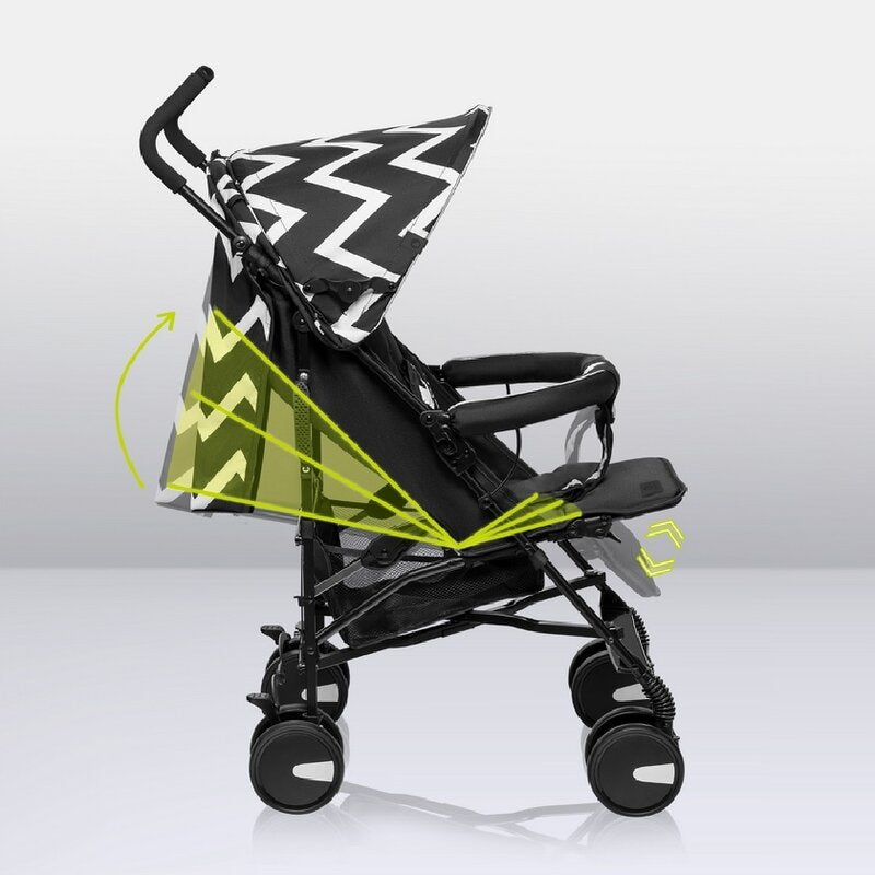 Carucior sport, Lionelo, Elia Oslo, Cu plasa de tantari, Conform cu standardul european de securitate EN1888-1, Negru - gogobaby.ro