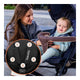 Carucior sport, Lionelo, Elia Oslo, Cu plasa de tantari, Suport de picioare reglabil, Spatar ajustabil in 4 pozitii, Capotina XXL, Pliere tip umbrela, Capacitate 15 kg, 6 luni+, EN 1888, Negru/Alb
