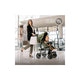 Carucior sport, Lionelo, Emma Plus, Cu tavita, 2 Suporturi pentru pahar, Geanta accesorii, Conform cu standardul european de securitate EN1888-1, Forest Green