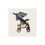 Carucior sport, Lionelo, Emma Plus, Cu tavita, 2 Suporturi pentru pahar, Geanta accesorii, Conform cu standardul european de securitate EN1888-1, Pink Scandi