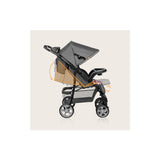 Carucior sport, Lionelo, Emma Plus, Cu tavita, 2 Suporturi pentru pahar, Geanta accesorii, Conform cu standardul european de securitate EN1888-1, Pink Scandi