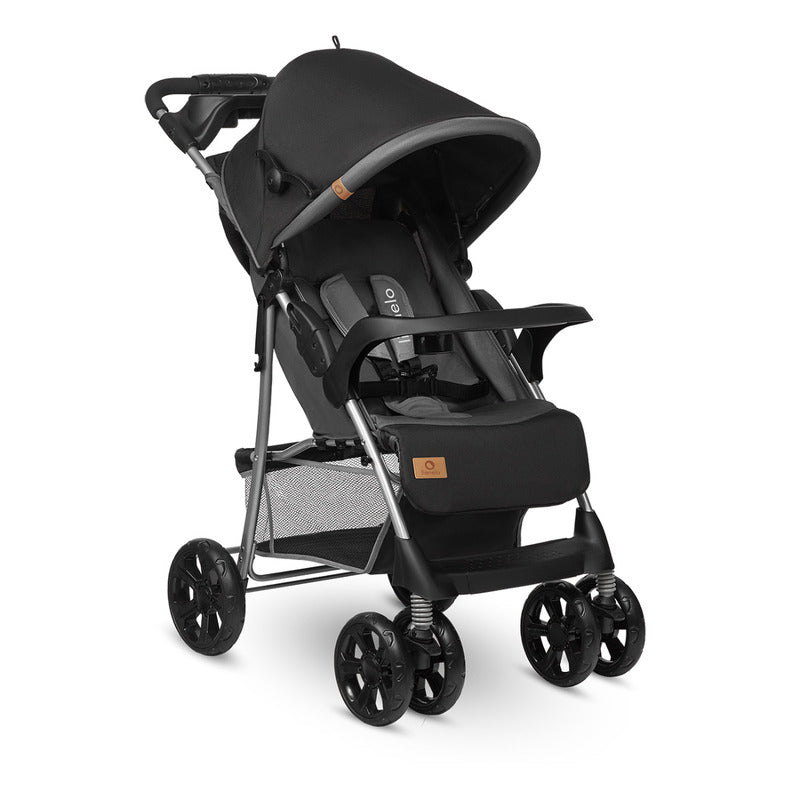 Carucior sport, Lionelo, Emma Plus, Cu tavita, 2 Suporturi pentru pahar, Geanta accesorii, Conform cu standardul european de securitate EN1888-1, Stone - gogobaby.ro