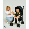 Carucior sport, Lionelo, Irma Dreamin\', Editie limitata, Cu husa de picioare, Cu plasa de tantari, Conform cu standardul european de securitate EN1888-1, Negru
