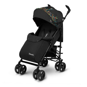 Carucior sport, Lionelo, Irma Dreamin - gogobaby.ro, Editie limitata, Cu husa de picioare, Cu plasa de tantari, Conform cu standardul european de securitate EN1888-1, Negru - gogobaby.ro