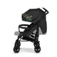 Carucior sport compact, Lionelo, Irma, Spatar reglabil in 4 pozitii, Suport picioare reglabil, Manere rotative, Pliere tip umbrela, 6- 36 luni, Pana la 15 kg, Conform cu EN1888-1:2018, Negru