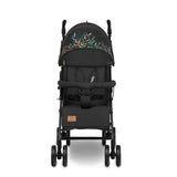 Carucior sport compact, Lionelo, Irma, Spatar ajustabil in 4 pozitii, Suport picioare reglabil, Manere rotative, Pliere tip umbrela, 6- 36 luni, Pana la 15 kg, Conform cu EN1888-1:2018, Negru