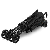 Carucior sport compact, Lionelo, Irma, Spatar ajustabil in 4 pozitii, Suport picioare reglabil, Manere rotative, Pliere tip umbrela, 6- 36 luni, Pana la 15 kg, Conform cu EN1888-1:2018, Negru