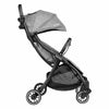 Carucior sport, Lionelo, Julie One, De la nastere, Greutate redusa, Cu accesorii, Cadru din aluminiu, 0-22 kg, Pliere compacta pentru avion, Conform cu standardele europene de securitate EN1888-1 si EN1888-2, Gri