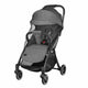 Carucior sport, Lionelo, Julie One, De la nastere, Greutate redusa, Cu accesorii, Cadru din aluminiu, 0-22 kg, Pliere compacta pentru avion, Conform cu standardele europene de securitate EN1888-1 si EN1888-2, Gri