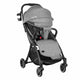 Carucior sport, Lionelo, Julie One, De la nastere, Greutate redusa, Cu accesorii, Cadru din aluminiu, 0-22 kg, Pliere compacta pentru avion, Conform cu standardele europene de securitate EN1888-1 si EN1888-2, Gri
