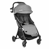 Carucior sport, Lionelo, Julie One, De la nastere, Greutate redusa, Cu accesorii, Cadru din aluminiu, 0-22 kg, Pliere compacta pentru avion, Conform cu standardele europene de securitate EN1888-1 si EN1888-2, Gri