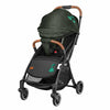 Carucior sport, Lionelo, Julie One, De la nastere, Greutate redusa, Cu accesorii, Cadru din aluminiu, 0-22 kg, Pliere compacta pentru avion, Conform cu standardele europene de securitate EN1888-1 si EN1888-2, Verde Tropical
