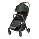Carucior sport, Lionelo, Julie One, De la nastere, Greutate redusa, Cu accesorii, Cadru din aluminiu, 0-22 kg, Pliere compacta pentru avion, Conform cu standardele europene de securitate EN1888-1 si EN1888-2, Verde Tropical