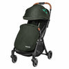 Carucior sport, Lionelo, Julie One, De la nastere, Greutate redusa, Cu accesorii, Cadru din aluminiu, 0-22 kg, Pliere compacta pentru avion, Conform cu standardele europene de securitate EN1888-1 si EN1888-2, Verde Tropical