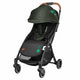 Carucior sport, Lionelo, Julie One, De la nastere, Greutate redusa, Cu accesorii, Cadru din aluminiu, 0-22 kg, Pliere compacta pentru avion, Conform cu standardele europene de securitate EN1888-1 si EN1888-2, Verde Tropical