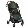 Carucior sport, Lionelo, Julie One, De la nastere, Greutate redusa, Cu accesorii, Cadru din aluminiu, 0-22 kg, Pliere compacta pentru avion, Conform cu standardele europene de securitate EN1888-1 si EN1888-2, Verde Tropical