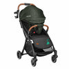 Carucior sport, Lionelo, Julie One, De la nastere, Greutate redusa, Cu accesorii, Cadru din aluminiu, 0-22 kg, Pliere compacta pentru avion, Conform cu standardele europene de securitate EN1888-1 si EN1888-2, Verde Tropical