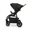 Carucior sport, Lionelo, Natt, De la nastere, Cu accesorii si capotina XXL reglabila, 0 - 22 kg, Conform cu standardele europene de securitate EN1888-1, EN1888-2, Negru Onyx - gogobaby.ro