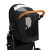 Carucior sport, Lionelo, Natt, De la nastere, Cu accesorii si capotina XXL reglabila, 0 - 22 kg, Conform cu standardele europene de securitate EN1888-1, EN1888-2, Negru Onyx - gogobaby.ro