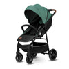 Carucior sport, Lionelo, Zoey, De la nastere, Cu accesorii, Cadru din aluminiu, 0- 15 kg, Conform cu standardul european de securitate EN1888-1, Verde